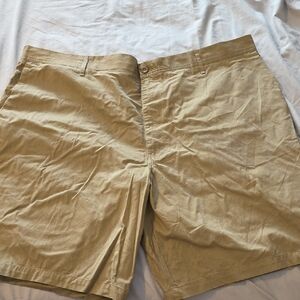 Claiborne Men's Beige Flat Front Shorts